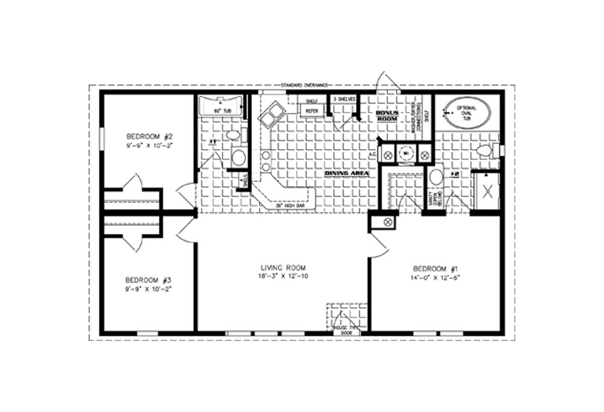 The Imperial Limited / IMLT-4449B By Suncrest Homes - FMHA